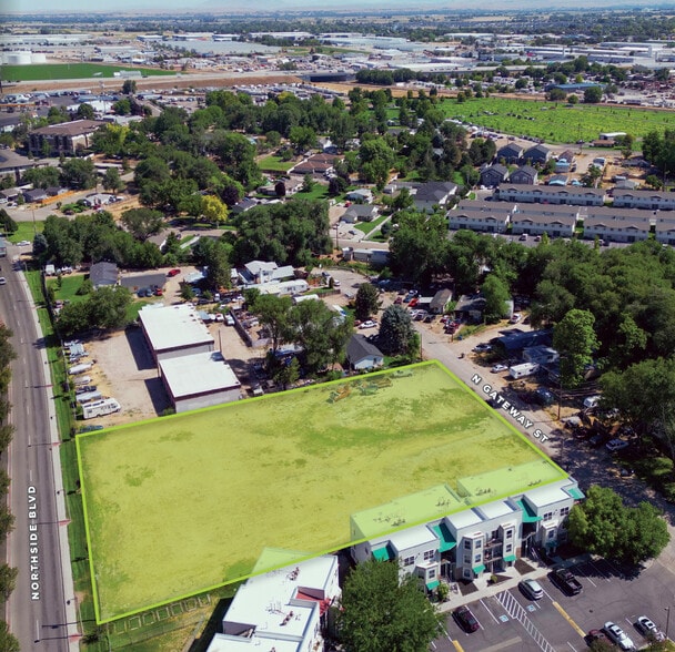 341 N Gateway St, Nampa, ID for sale - Aerial - Image 2 of 8