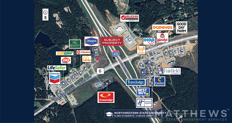 5306 University Pky, Natchitoches, LA à vendre - Photo du bâtiment - Image 3 de 3