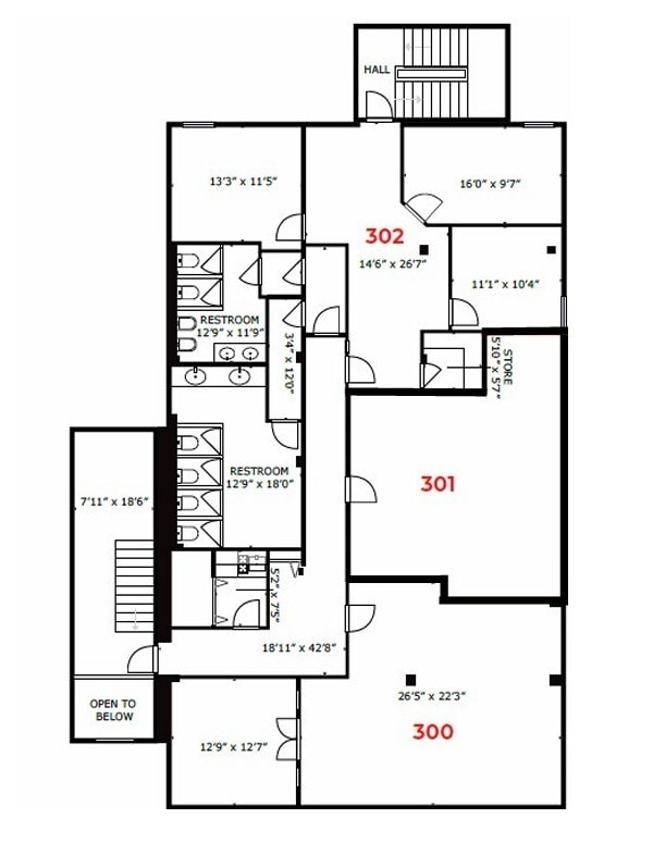 252-264 Adelaide St E, Toronto, ON for lease Floor Plan- Image 1 of 1