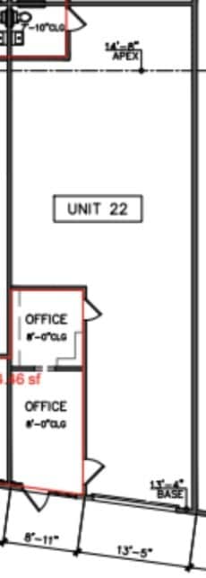 755 E Greg St, Sparks, NV for lease Floor Plan- Image 1 of 1