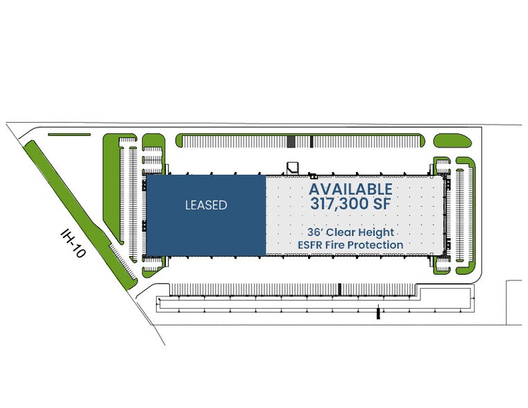 7625 IH-10 E, San Antonio, TX à louer - Plan de site - Image 2 de 14