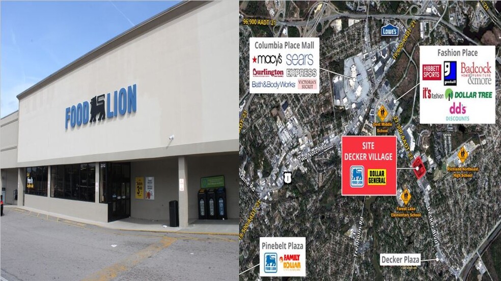 2300-2324 Decker Blvd, Columbia, SC for lease - Building Photo - Image 1 of 8