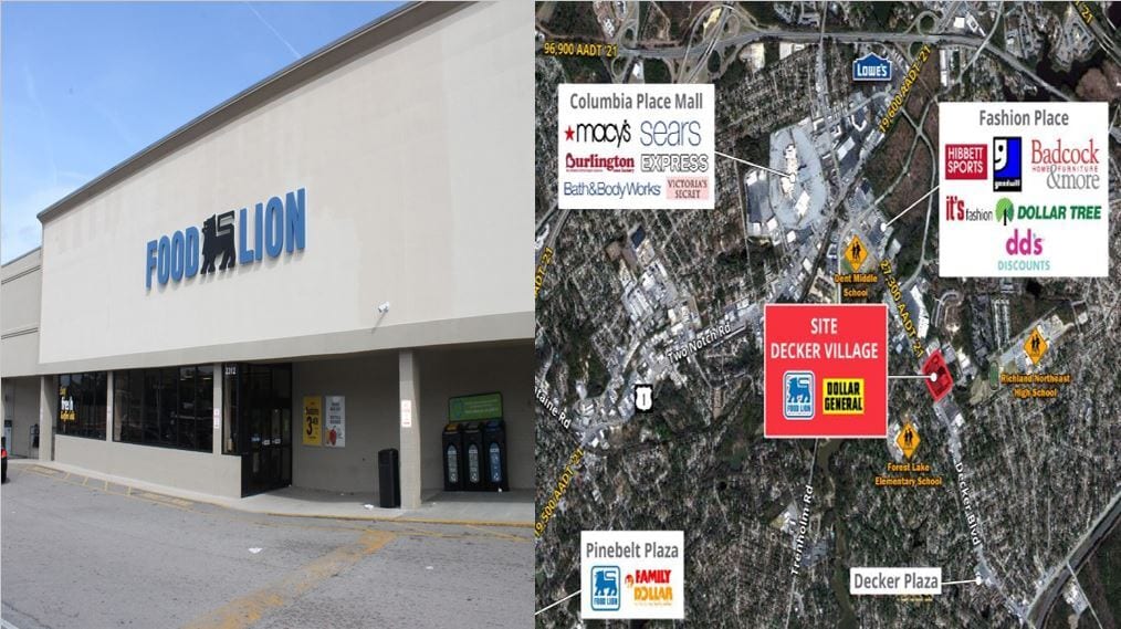 2300-2324 Decker Blvd, Columbia, SC for lease Primary Photo- Image 1 of 7