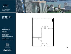 701 Brickell Ave, Miami, FL for lease Floor Plan- Image 1 of 1