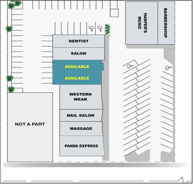 627-645 H St, Chula Vista, CA à louer - Plan de site - Image 3 de 7