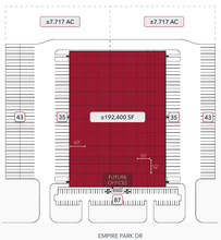 0 Empire Park Dr, Eagle Pass, TX à louer Plan de site- Image 2 de 7