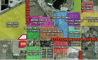 Plus de détails pour 2301-2455 Cottonwood Ave, San Jacinto, CA - Vente au détail à louer