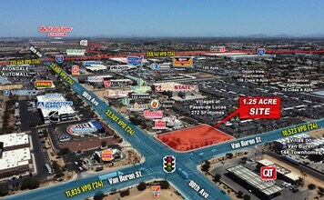 NEC 99th Ave & Van Buren St, Tolleson, AZ - Aérien  Vue de la carte - Image1