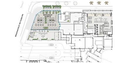 1450 Brickell Ave, Miami, FL à louer Plan de site- Image 1 de 1