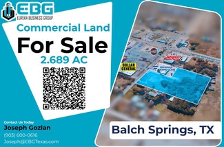 More details for 2429 Hickory Tree Rd, Balch Springs, TX - Land for Sale