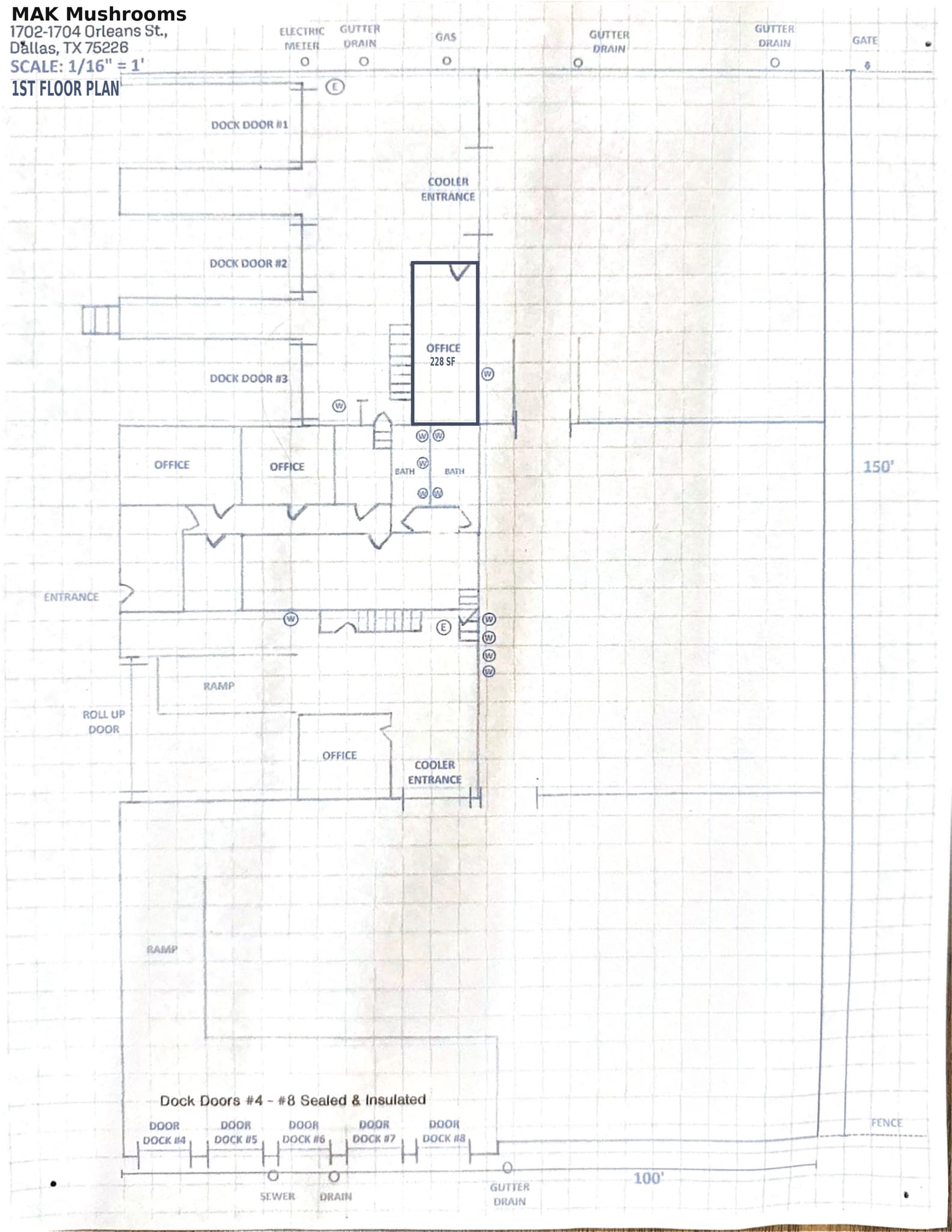 1702-1704 Orleans St, Dallas, TX à louer Plan de site- Image 1 de 14