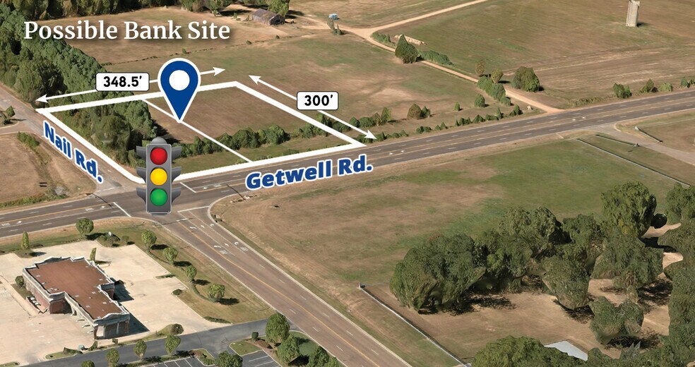 0 Nail Road and Getwell Rd, Southaven, MS à louer - Photo du bâtiment - Image 1 de 2