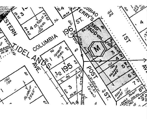 721 1st Ave, Seattle, WA for lease - Plat Map - Image 2 of 3