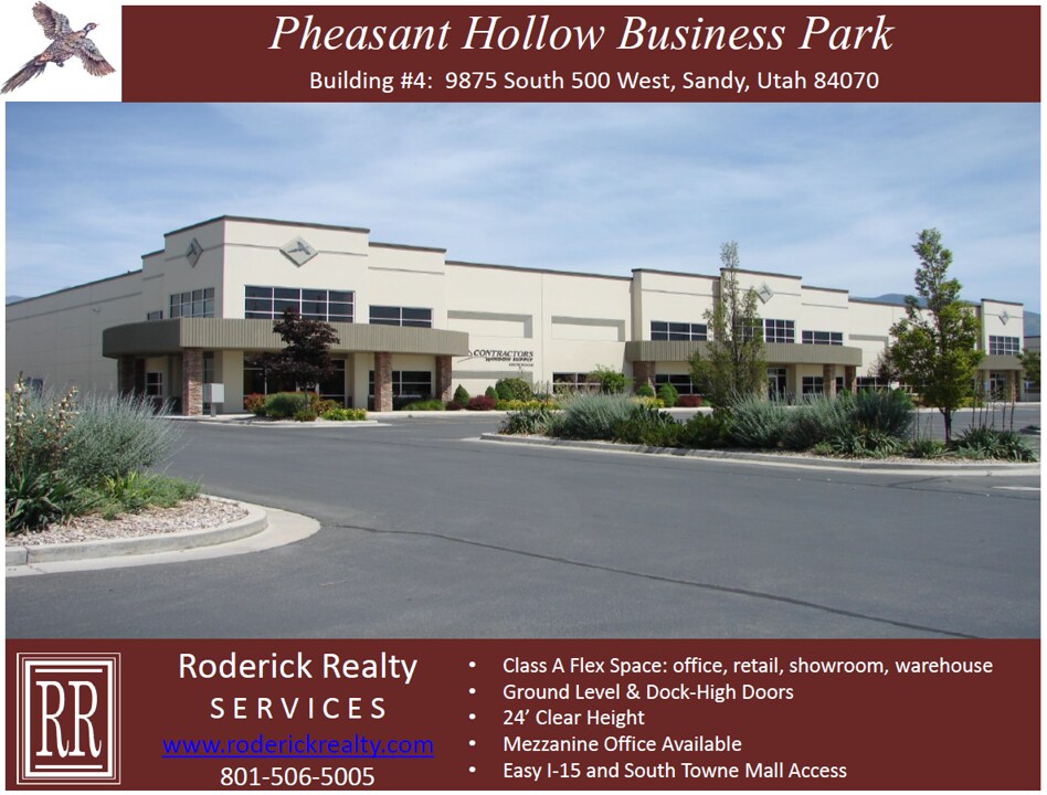 9875 S 500 W, Sandy, UT for lease Building Photo- Image 1 of 7