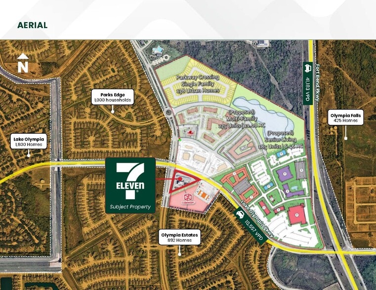 1111 Lake Olympia Pky, Missouri City, TX for sale - Building Photo - Image 2 of 4