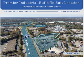 More details for 3325 Rotary Dr, Charlotte, NC - Land for Lease