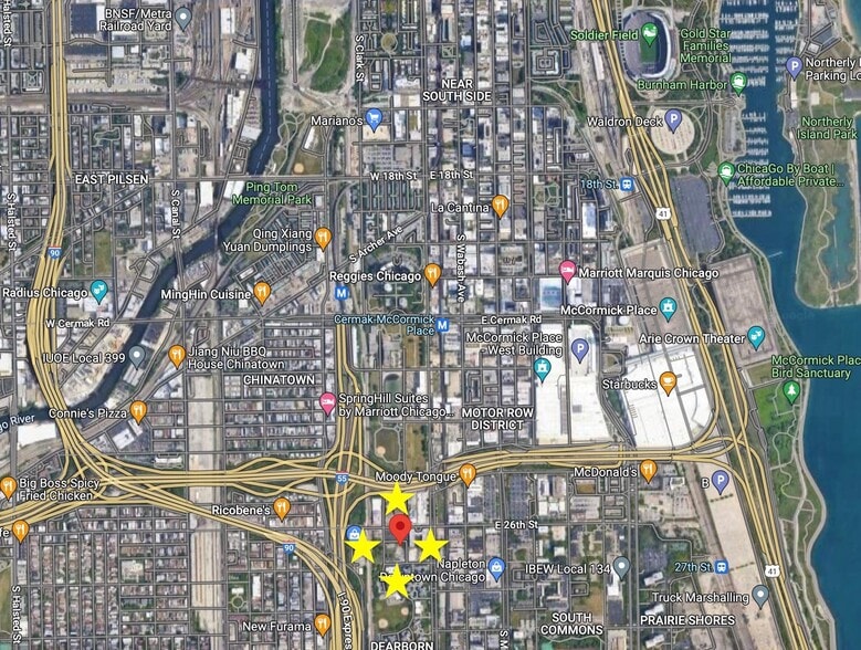 2620 S Dearborn St, Chicago, IL for lease - Aerial - Image 3 of 3