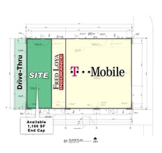 2191 E Austin St, Giddings, TX à louer Plan d’étage- Image 1 de 1