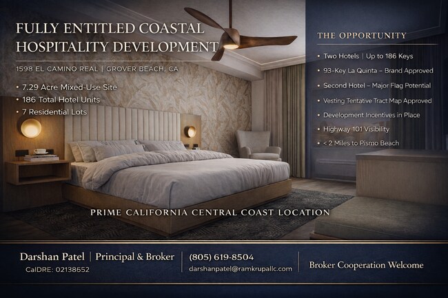 Plus de détails pour 1598 El Camino Real, Grover Beach, CA - Terrain à vendre