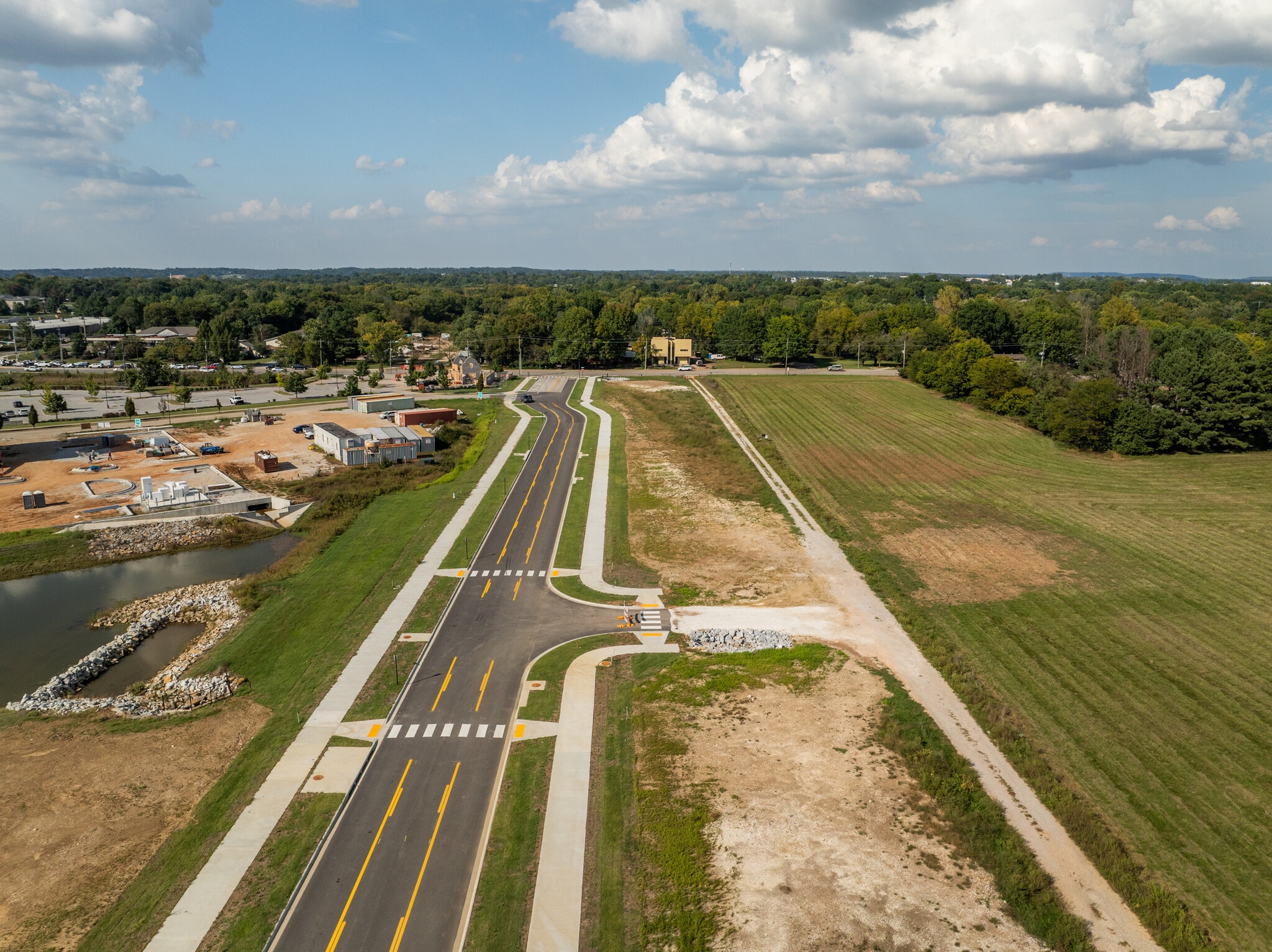 1070 Marinoni Drive, Fayetteville, AR for lease Aerial- Image 1 of 9