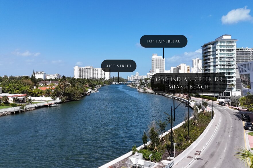 3250 Indian Creek Drive, Miami Beach, FL à vendre - Aérien - Image 3 de 11