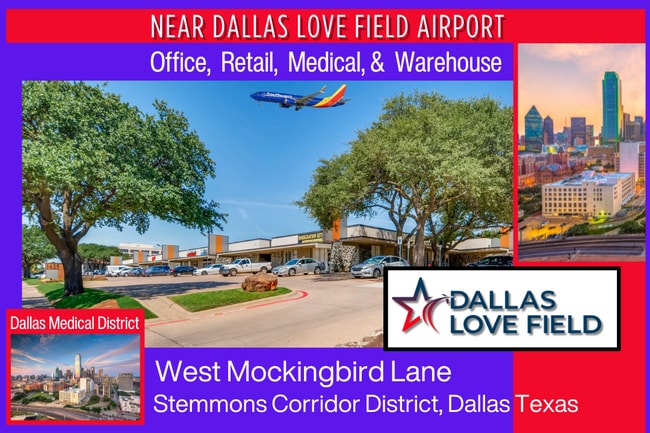 Plus de détails pour 1625 W Mockingbird Ln, Dallas, TX - Bureau/Commerce de détail, Local d'activités à louer