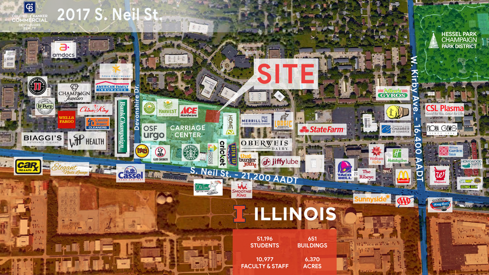 2017 S Neil St, Champaign, IL for lease - Building Photo - Image 2 of 2