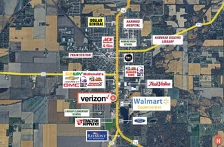 Plus de détails pour 103 Airport Rd, Harvard, IL - Commerce de détail à vendre