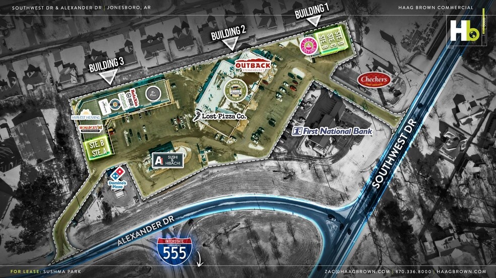 Southwest Dr & Hwy 63, Jonesboro, AR for lease - Aerial - Image 2 of 6