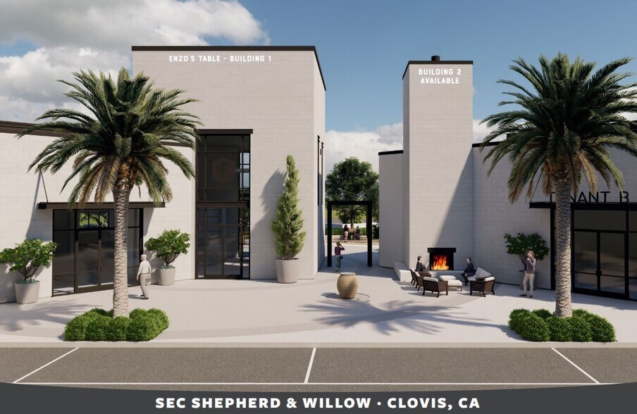 SEC Shepherd & Willow Ave, Clovis, CA à louer - Photo du bâtiment - Image 2 de 3