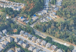 3594 Baxley Point Dr, Suwanee, GA - Aerial map view