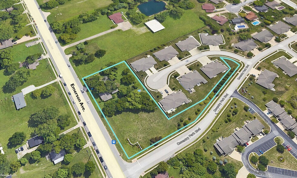 5640 S Emerson Ave, Indianapolis, IN à vendre - Aérien - Image 3 de 3