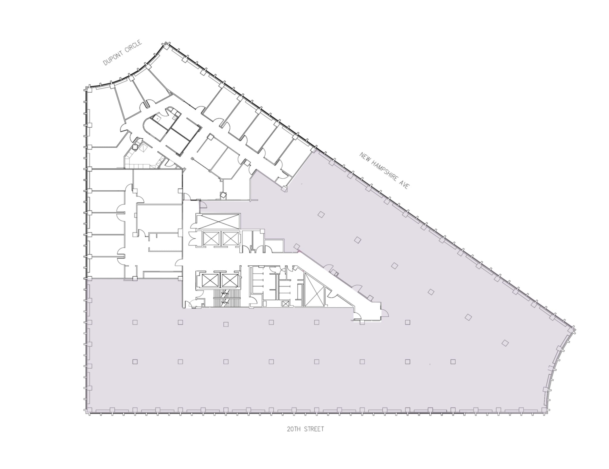 1 DuPont Cir NW, Washington, DC à louer Plan d  tage- Image 1 de 1