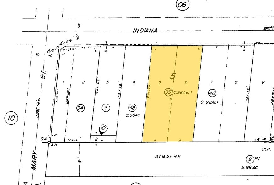 6840 Indiana Ave, Riverside, CA à louer - Plan cadastral - Image 2 de 4