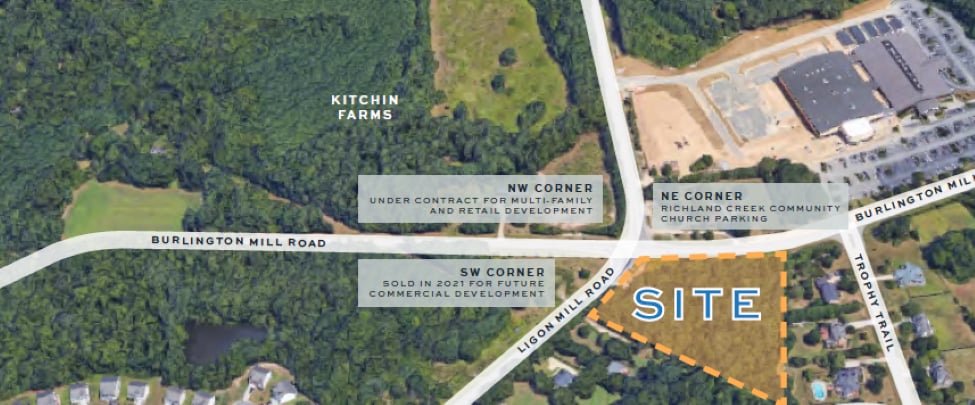 8824 Ligon Mill Rd, Wake Forest, NC à vendre - Photo du bâtiment - Image 1 de 2