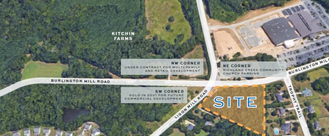 Plus de détails pour 8824 Ligon Mill Rd, Wake Forest, NC - Terrain à vendre