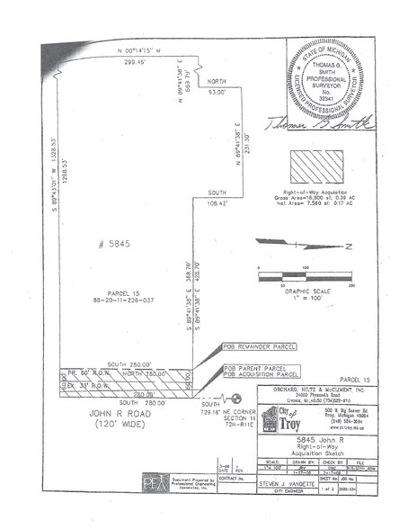 5845 John R Rd, Troy, MI à vendre - Photo du bâtiment - Image 2 de 2