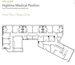 16069-16233 Sylvester Rd SW, Burien, WA à louer Plan d’étage- Image 1 de 2