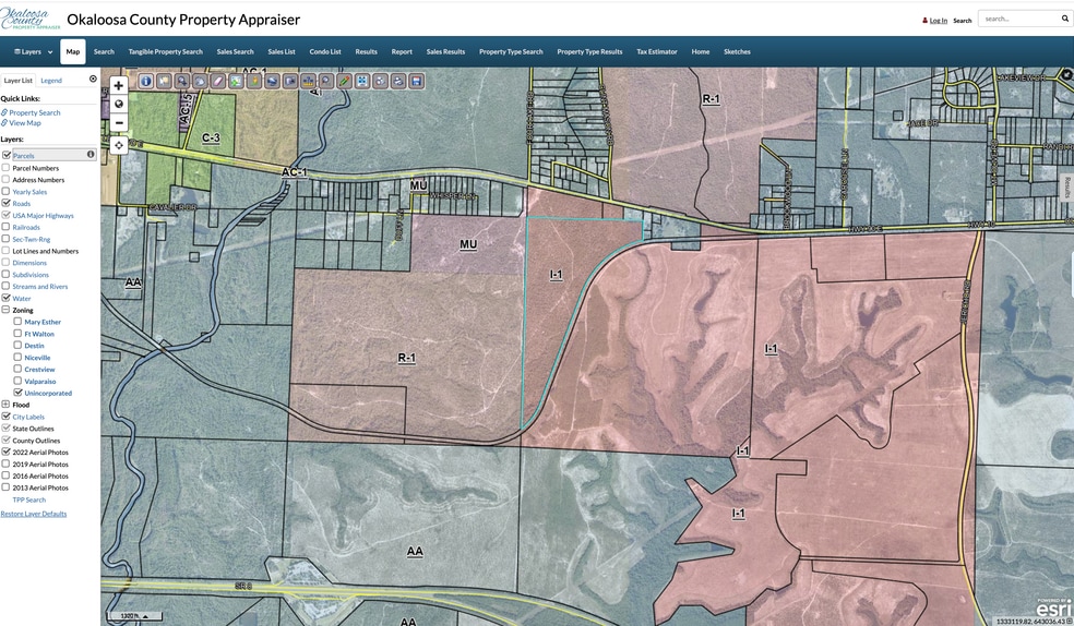 0 HWY 90 Hwy, Crestview, FL à vendre - Aérien - Image 3 de 5
