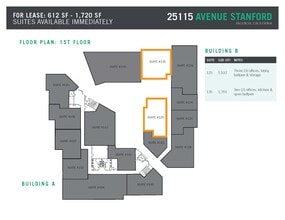 25115 Avenue Stanford, Valencia, CA for lease Floor Plan- Image 2 of 7