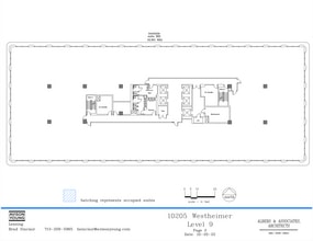 10205 Westheimer Rd, Houston, TX for lease Floor Plan- Image 2 of 2