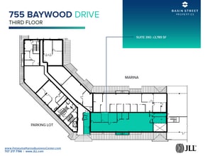 755-775 Baywood Dr, Petaluma, CA à louer Plan d’étage- Image 1 de 1