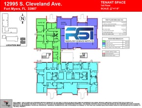 12995 S Cleveland Ave, Fort Myers, FL à louer Plan d’étage- Image 1 de 2