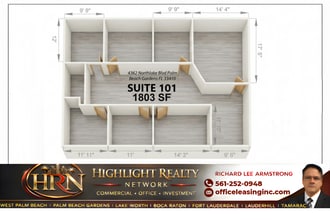 4360 Northlake Blvd, Palm Beach Gardens, FL for lease Floor Plan- Image 1 of 12