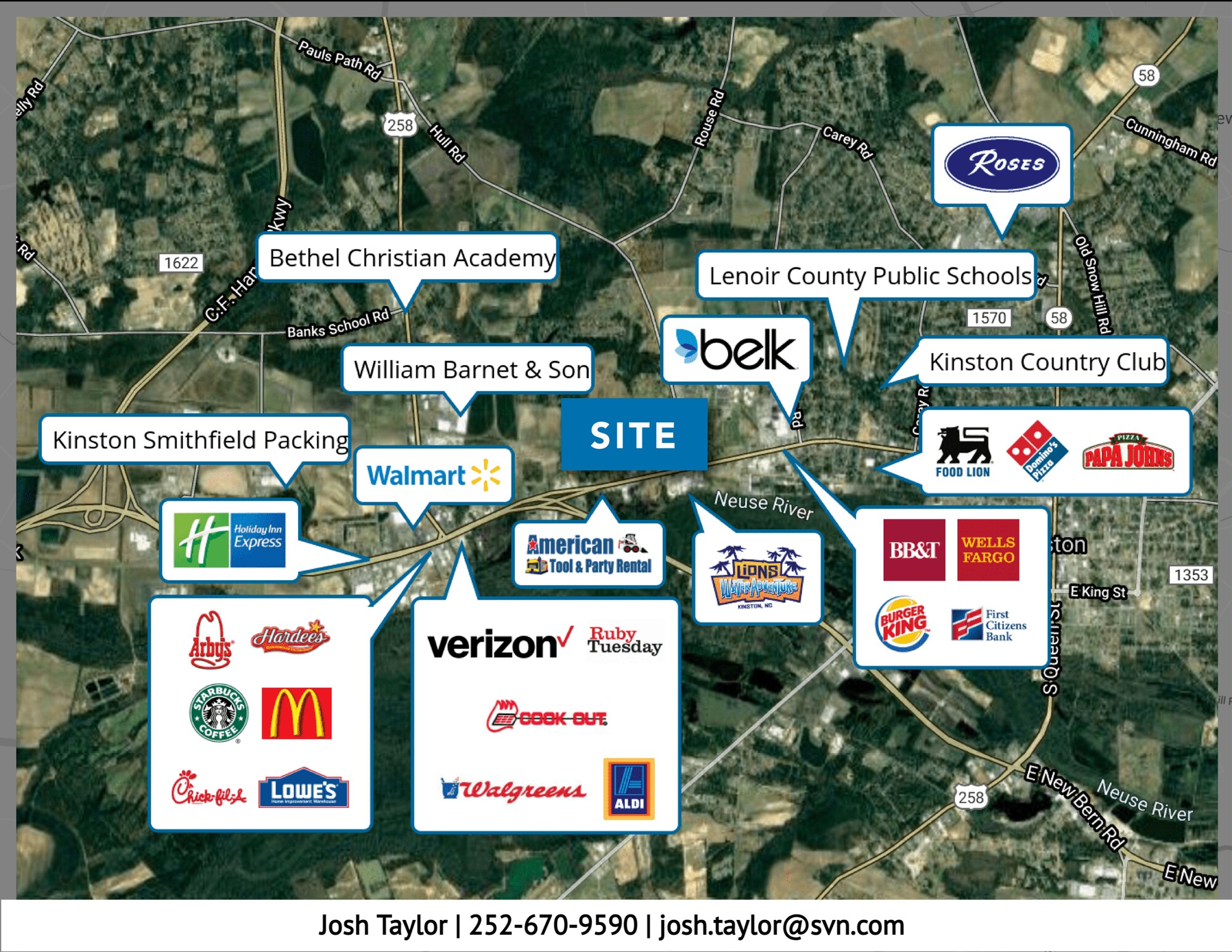 2917 W Vernon Ave, Kinston, NC à vendre Photo du bâtiment- Image 1 de 4