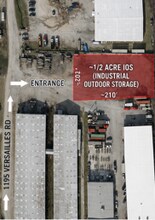 1195 Versailles Rd, Lexington, KY - Aérien Vue de la carte