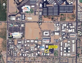 4836 E Indigo St, Mesa, AZ - Aerial  map view