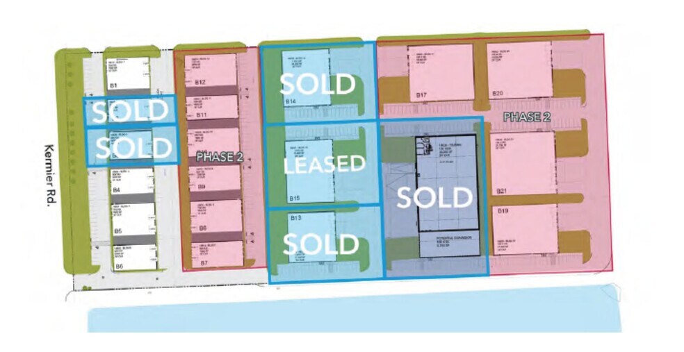 18606 Kermier, Hockley, TX for lease - Site Plan - Image 2 of 7