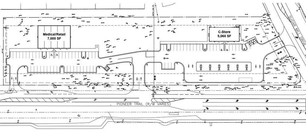NWC Pioneer Tr & Sugar Mill Dr, New Smyrna Beach, FL à louer - Plan de site - Image 3 de 4