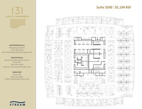 131 S Dearborn St, Chicago, IL for lease Floor Plan- Image 1 of 1